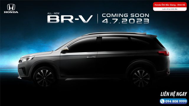 Honda BR-V hoàn toàn mới sắp được giới thiệu tại thị trường Việt Nam