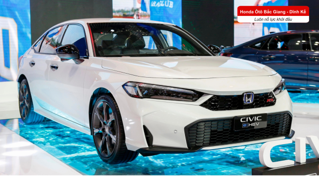 Honda Civic xăng lai điện – Bứt phá công nghệ xanh cho tương lai di chuyển