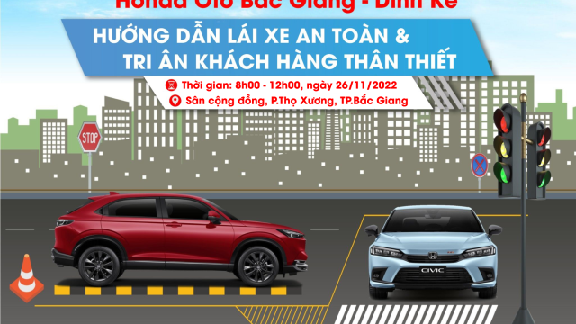 [CUỐI TUẦN NÀY] CHƯƠNG TRÌNH HƯỚNG DẪN LÁI XE AN TOÀN
