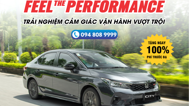 THƯ MỜI CHƯƠNG TRÌNH LÁI THỬ XE THÁNG 10/2025 | Feel The Performance | Honda Ôtô Bắc Giang