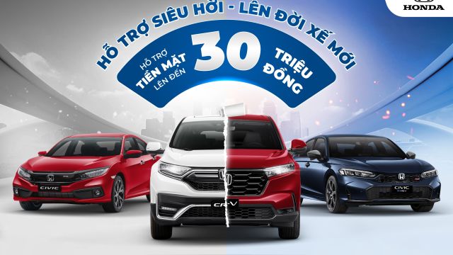 Chương trình hỗ trợ đổi xe chính hãng “ Hỗ trợ siêu hời – Lên đời xế mới” Tháng 9/2025