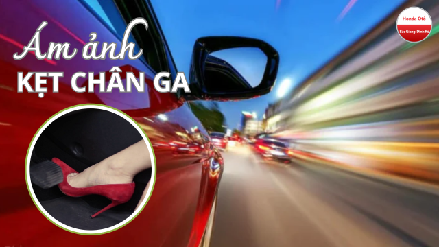 Kẹt chân ga có phải lỗi 'phổ biến' với ô tô