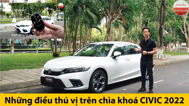 Những điều thú vị trên chìa khoá Civic 2022 | Có thể bạn chưa biết