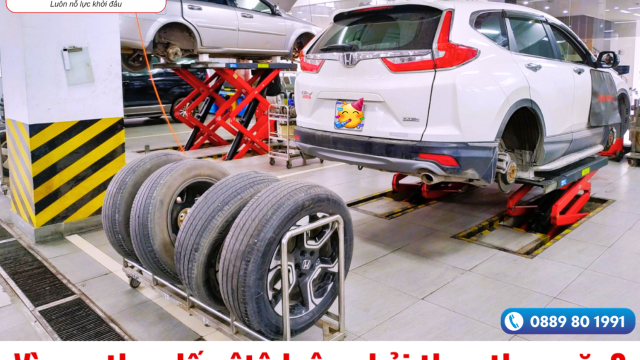 Vì sao thay lốp ô tô luôn phải thay theo cặp?
