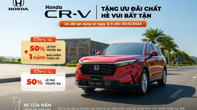 CHƯƠNG TRÌNH KHUYẾN MẠI THÁNG 6.2024 | Honda Ô tô Bắc Giang