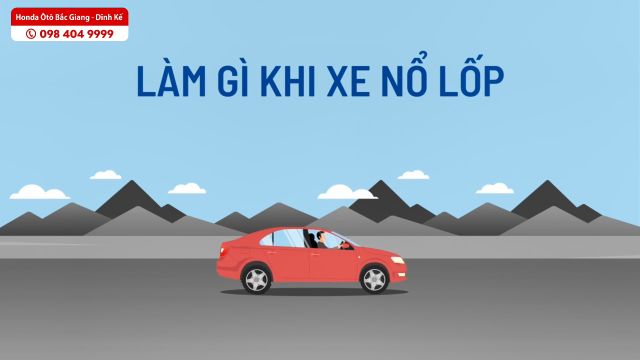 🎯 CÁCH XỬ LÝ KHI XE BẤT NGỜ NỔ LỐP 🎯