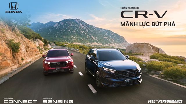 Honda Việt Nam giới thiệu Honda CR-V thế hệ thứ 6 hoàn toàn mới