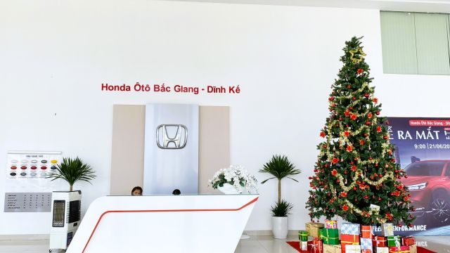 Không khí Giáng sinh tại Honda Ôtô Bắc Giang - Dĩnh Kế
