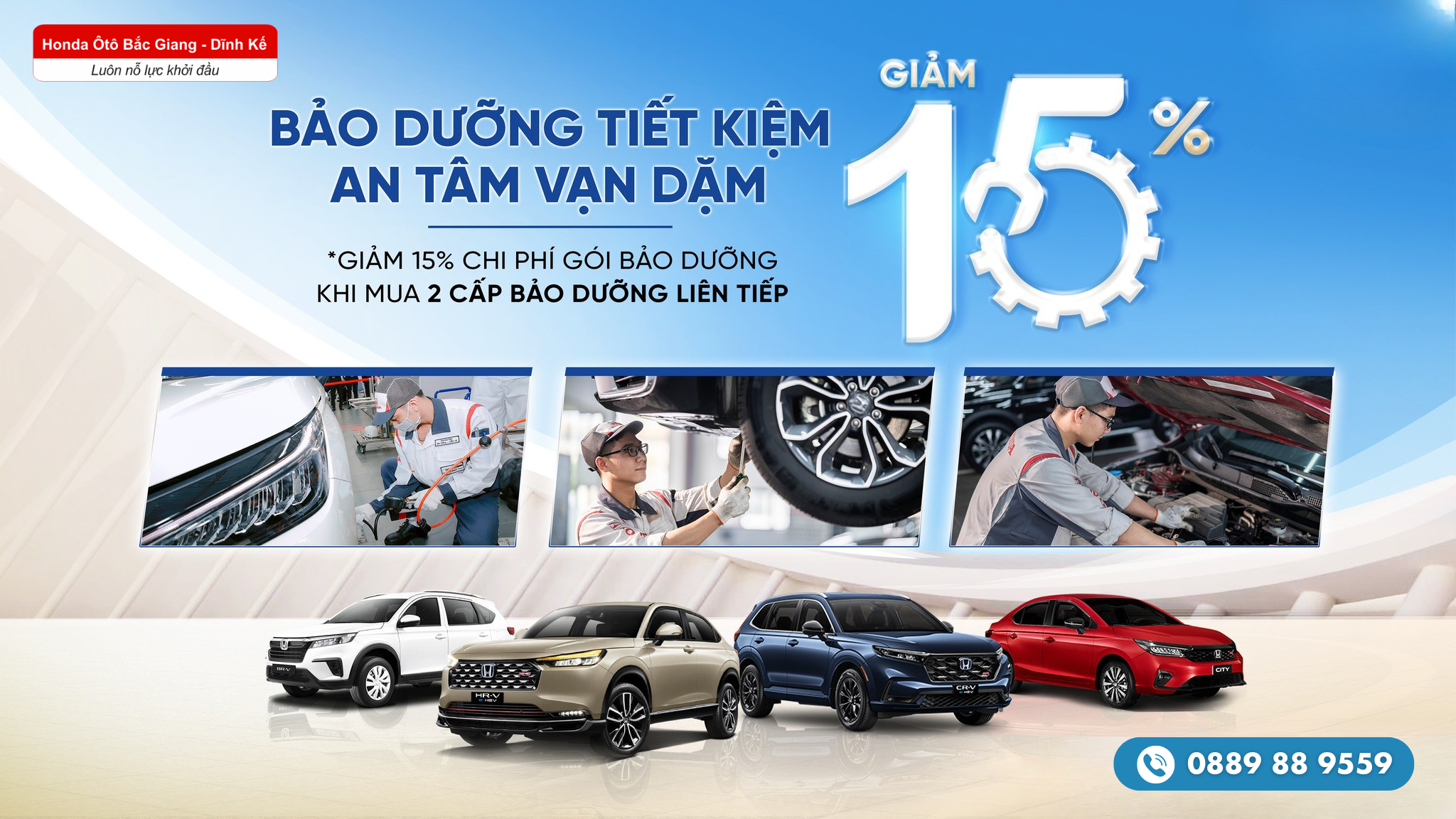 Bảo dưỡng tiết kiệm, an tâm vạn dặm