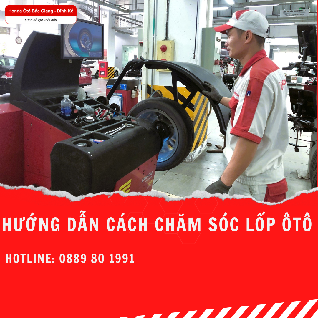 Chuyên gia tư vấn cách chăm sóc lốp xe ô tô?