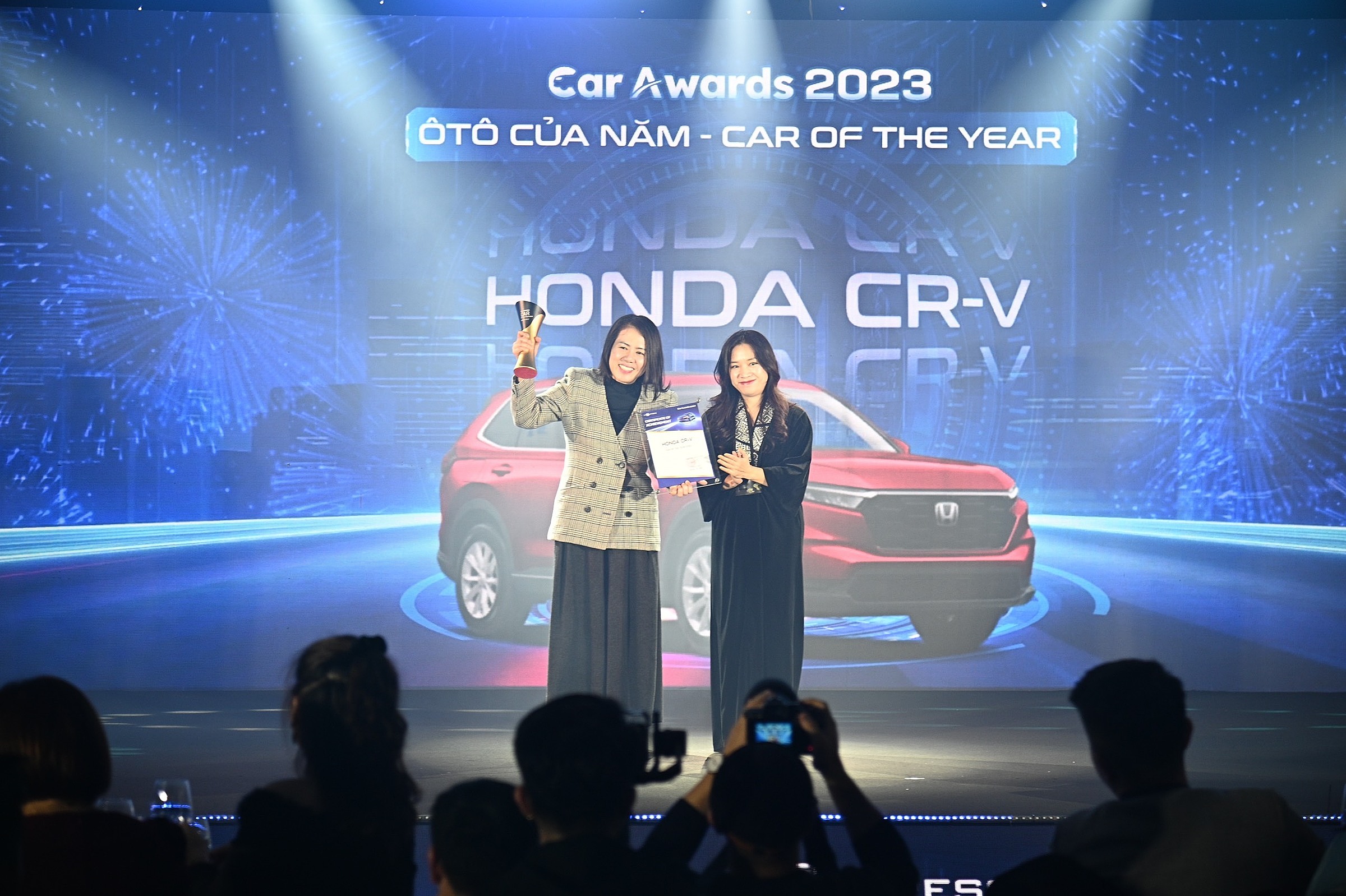 Honda CR-V và Honda City nhận Giải thưởng 'Ô tô của năm'