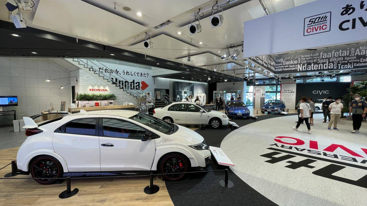 🔥 Có gì ở triển lãm kỷ niệm 50 năm Honda Civic?